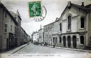 France, Synagogue in Epinal